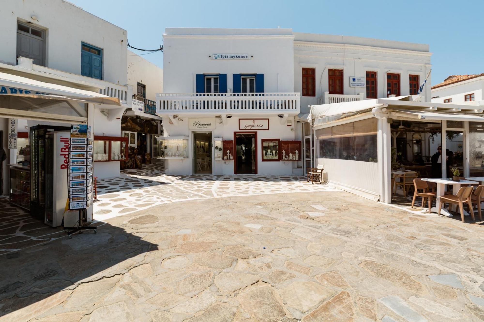 Elpis Mykonos Apartments - Mykonos Town Delos Port Exteriér fotografie