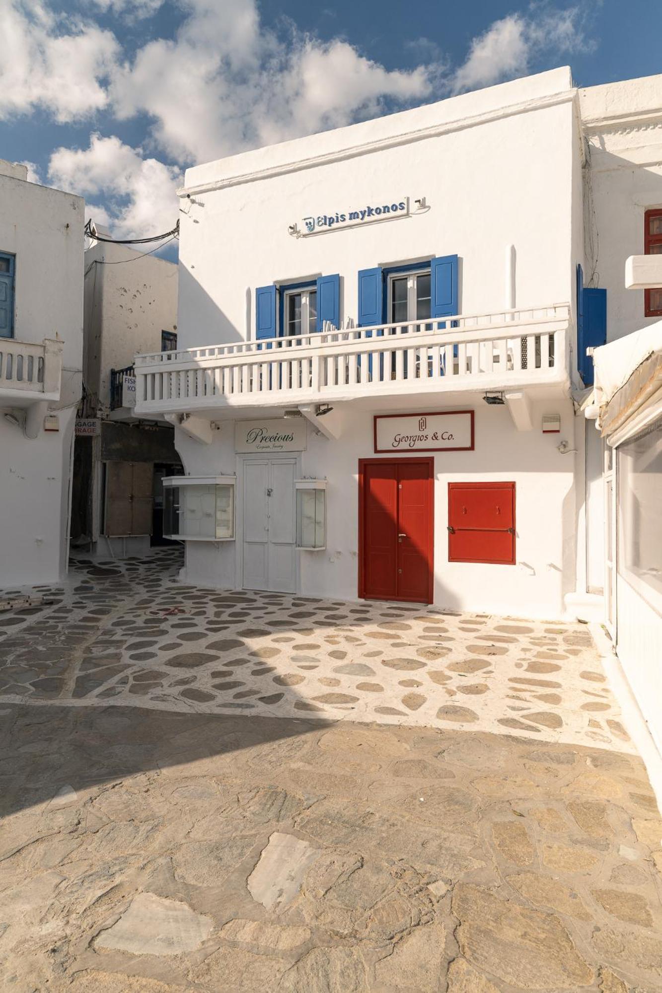 Elpis Mykonos Apartments - Mykonos Town Delos Port Exteriér fotografie