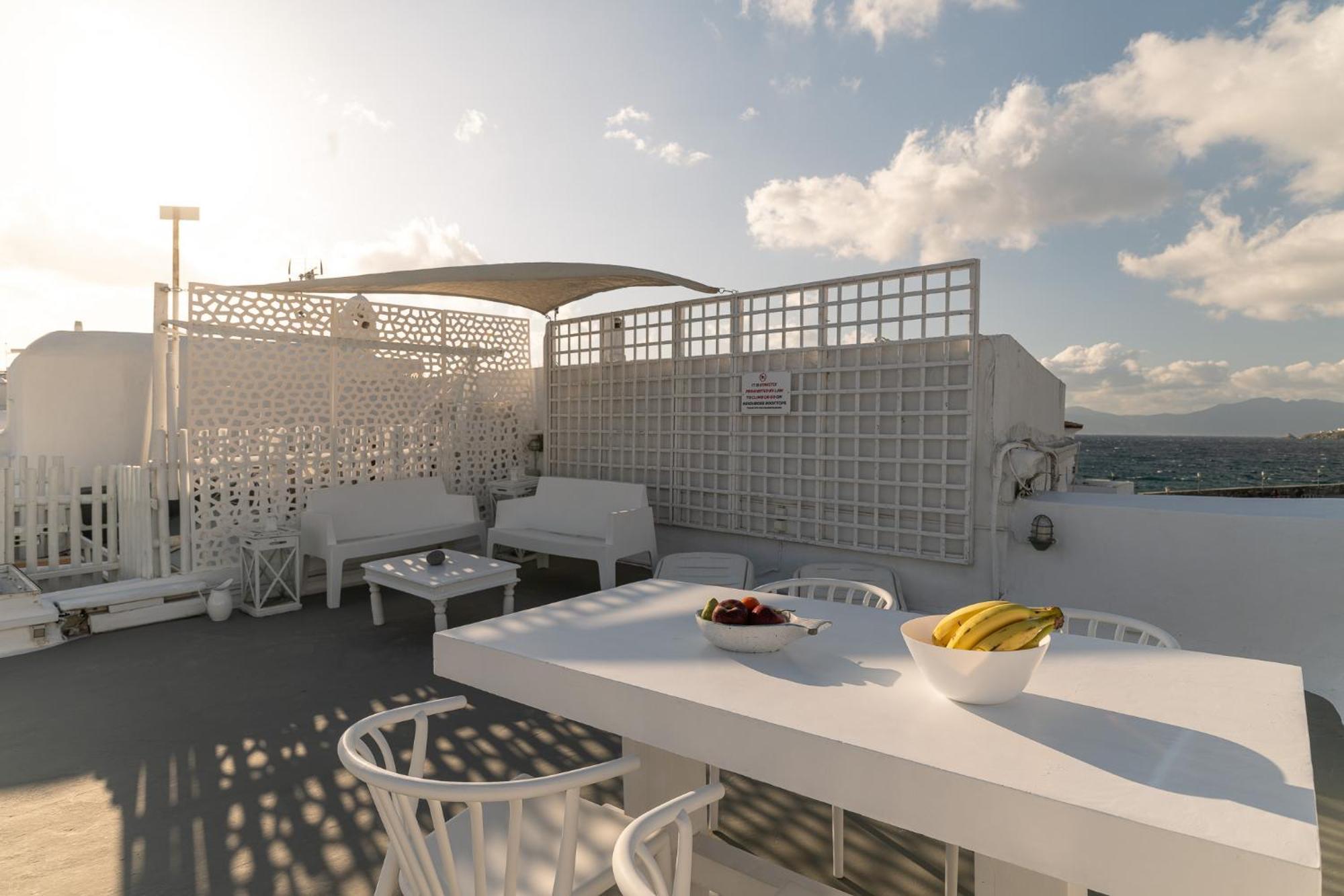 Elpis Mykonos Apartments - Mykonos Town Delos Port Exteriér fotografie