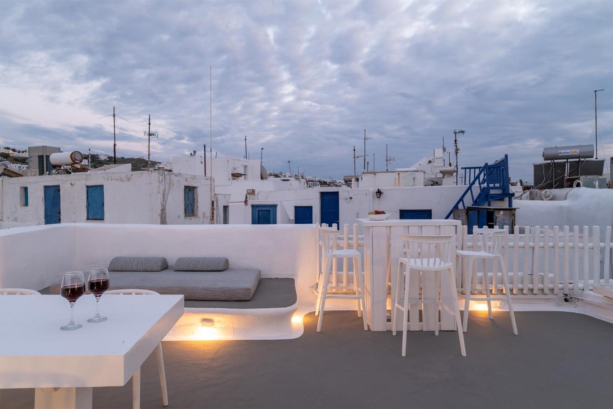 Elpis Mykonos Apartments - Mykonos Town Delos Port Exteriér fotografie