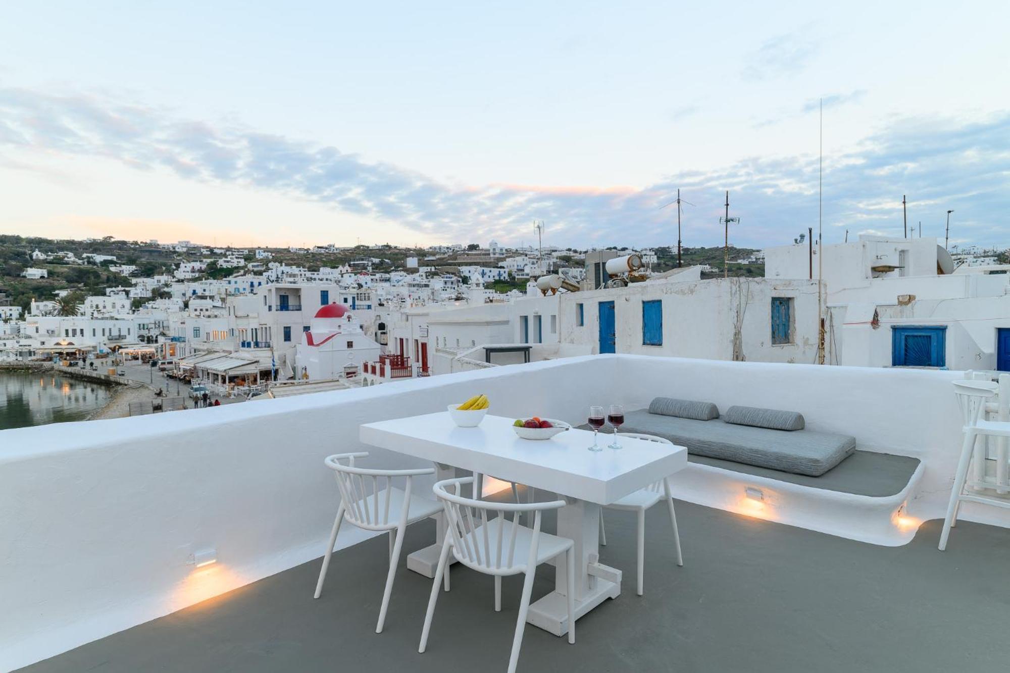 Elpis Mykonos Apartments - Mykonos Town Delos Port Exteriér fotografie