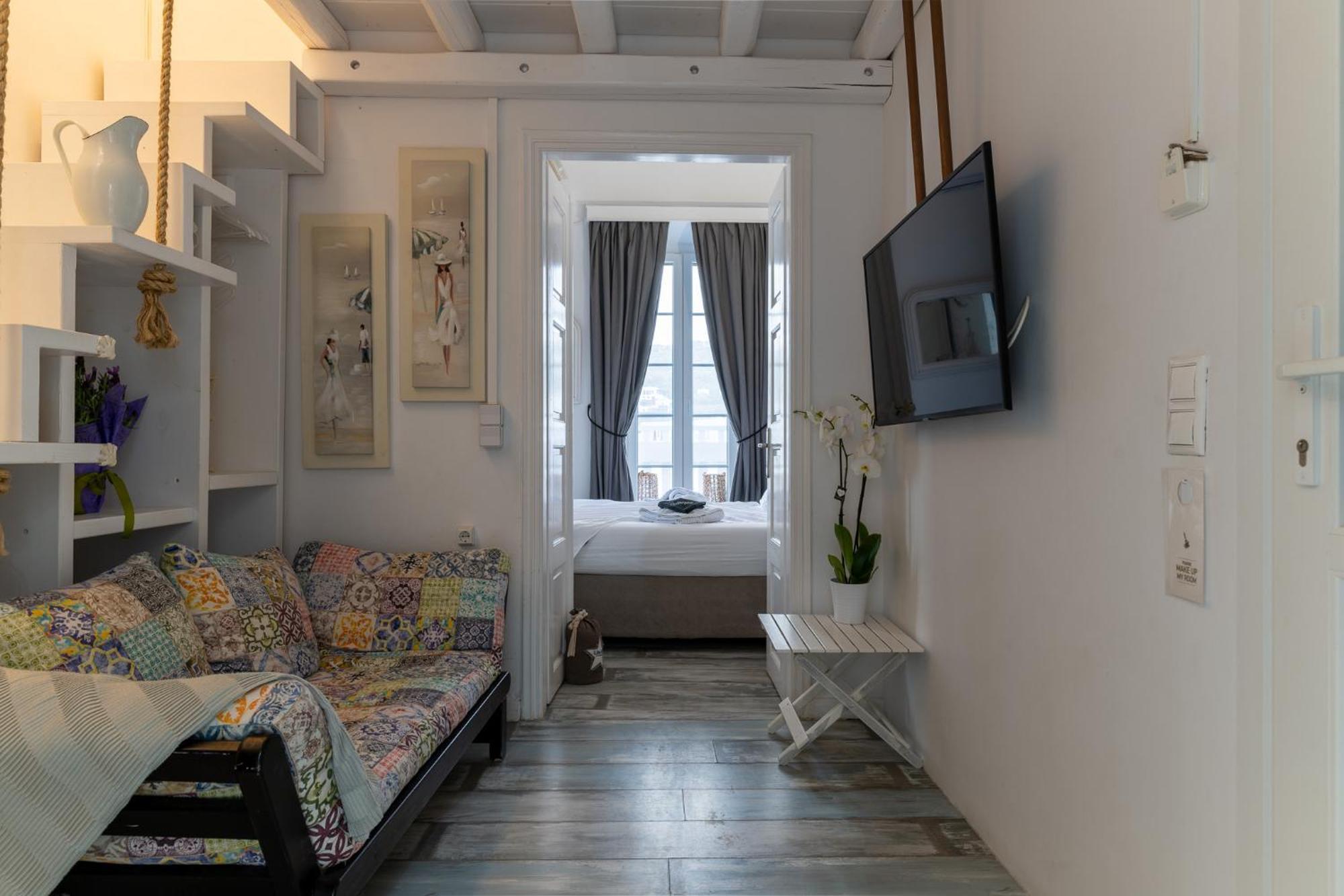 Elpis Mykonos Apartments - Mykonos Town Delos Port Exteriér fotografie
