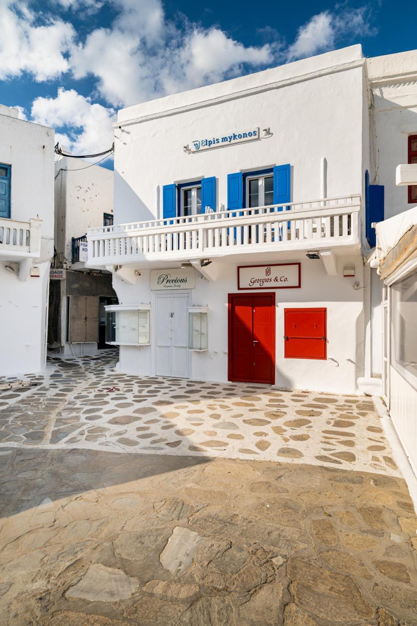 Elpis Mykonos Apartments - Mykonos Town Delos Port Exteriér fotografie